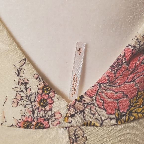 NWT🌸OFFER🌸 Free People Floral Ivory Maxi Dress, Small - Picture 12 of 13